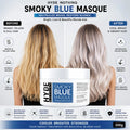 Smoky Blue Hair Masque 200g: Say Goodbye to Brassy Tones – Neutralize Yellowing and Restore Vibrant Blonde Hair