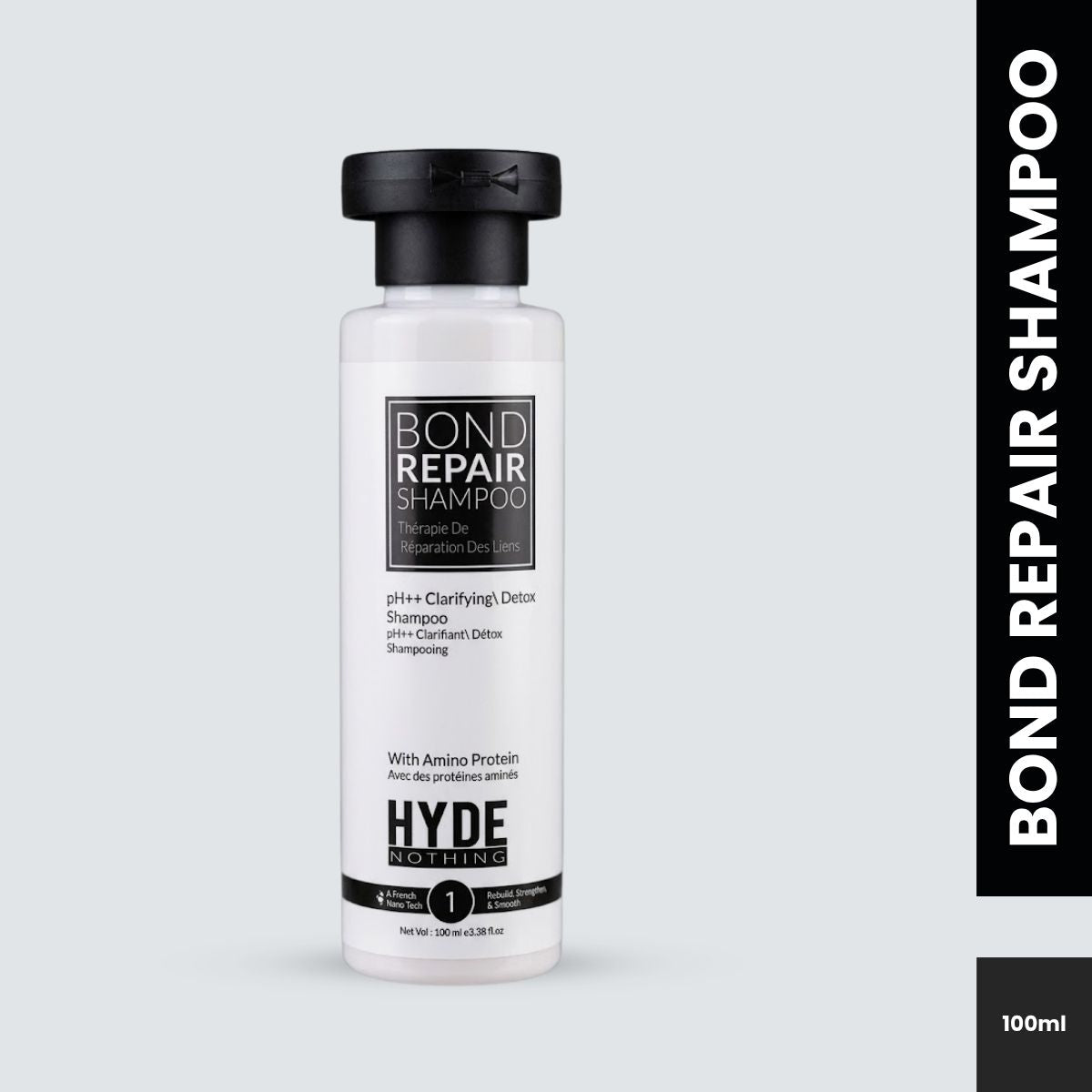 HYDE NOTHING Bond Repair pH++ Clarifying & Detox Shampoo (100ml)