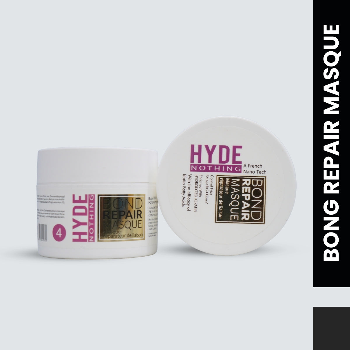 HYDE NOTHING Bond Repair Masque – Hydrolyzed Keratin & Biotin Fatty Acids (200g)
