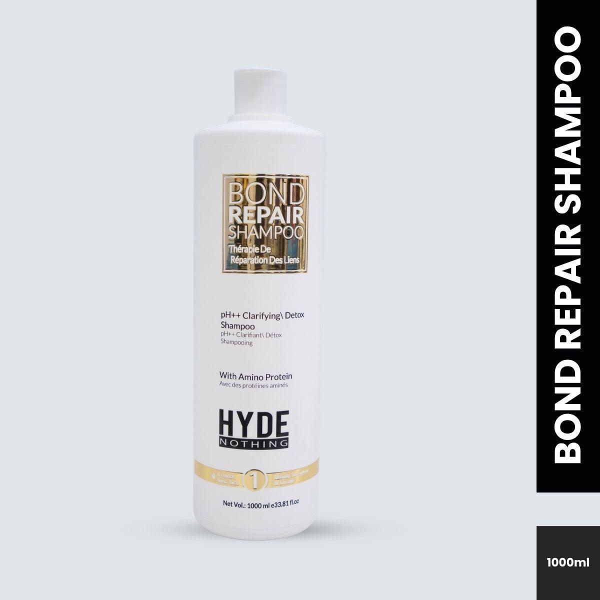 HYDE NOTHING Bond Repair pH++ Clarifying Detox Shampoo for Oily Scalp – Amino Protein  (1000ml)