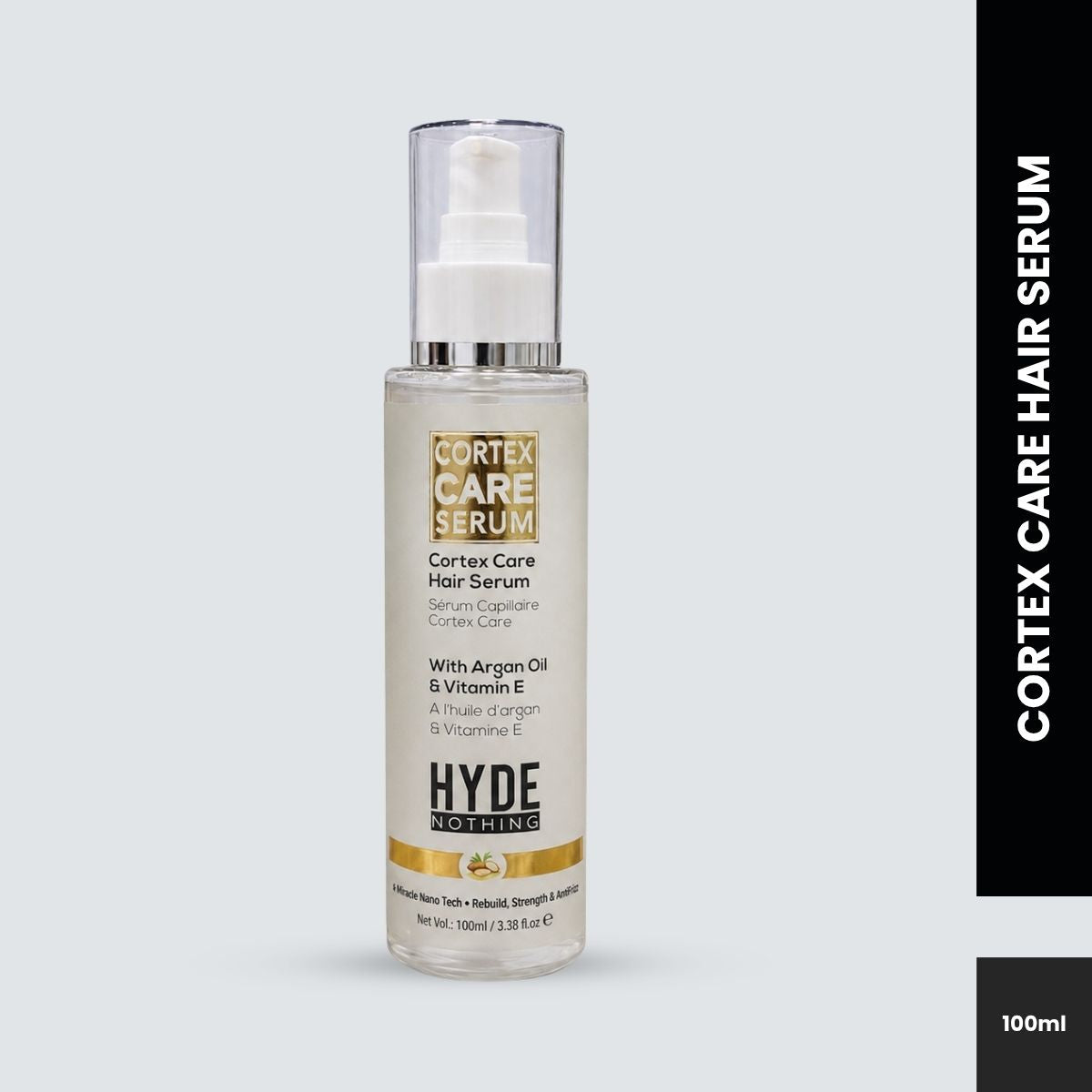 HYDE NOTHING Cortex Care Hair Serum with Argan Oil & Vitamin E – 100ml