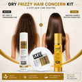 HYDE NOTHING Dry & Frizzy Hair Kit – Bond Repair Shampoo, Masque & Cortex Repair Serum