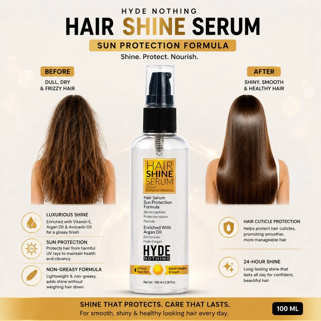 Hair Shine Serum: Luxurious Shine with Vitamin E and Argan Oil – 100ml