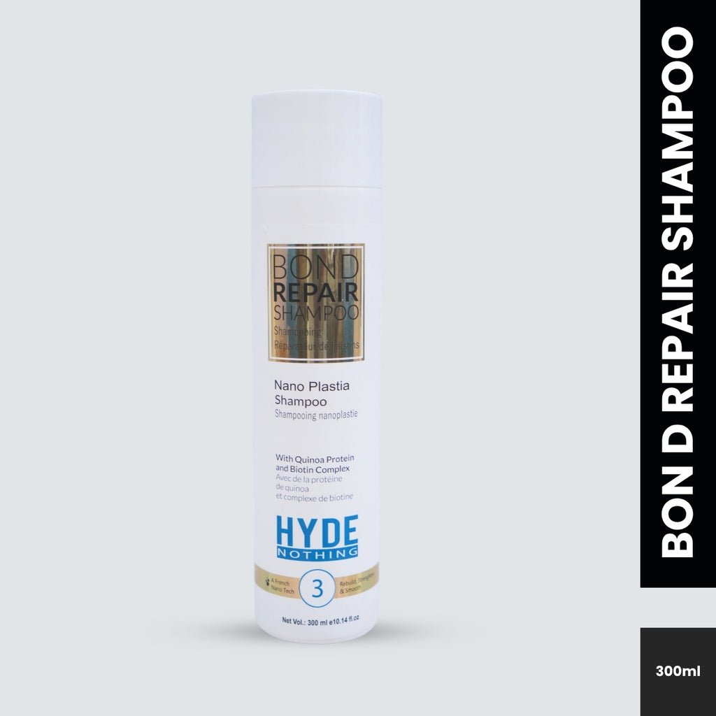 HYDE NOTHING Nano Plastia Bond Repair Shampoo – Quinoa Protein & Biotin Complex (300ml)