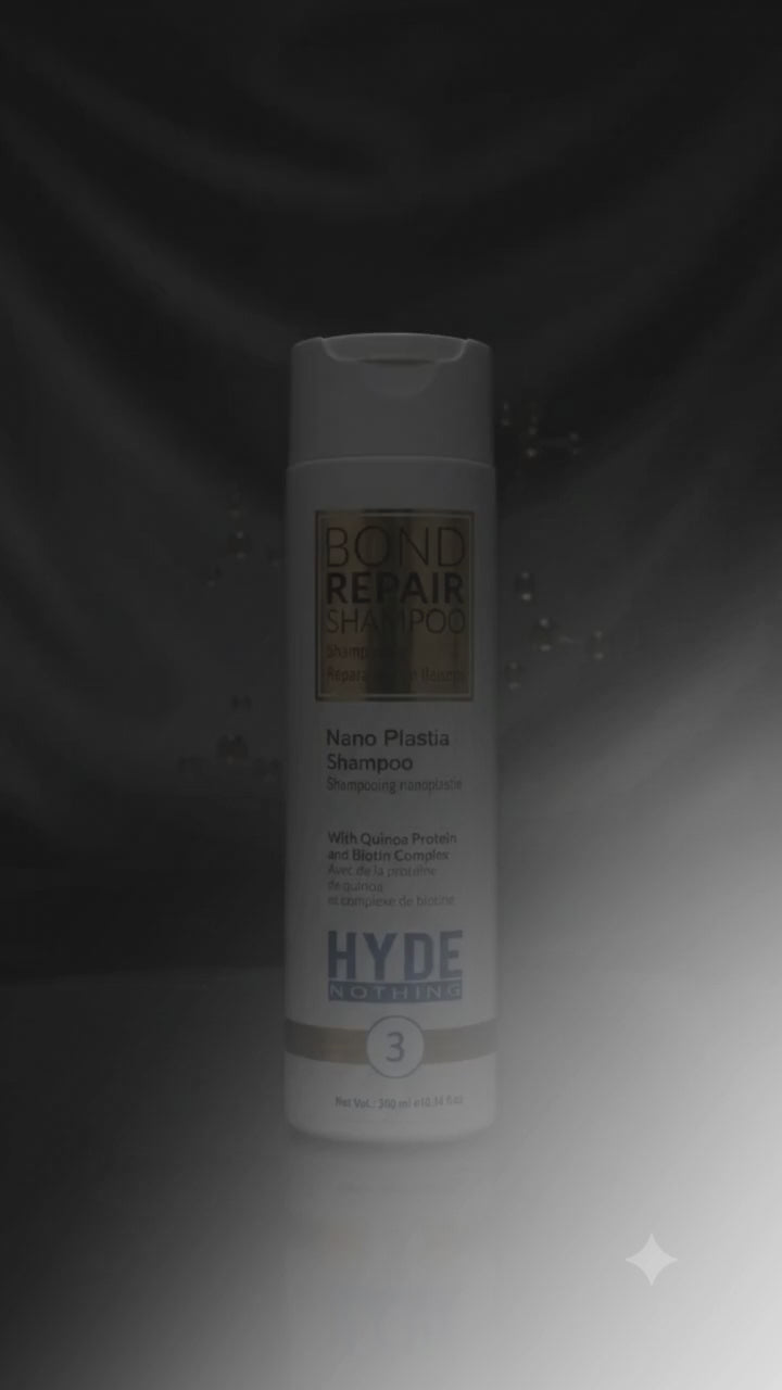 HYDE NOTHING Nano Plastia Bond Repair Shampoo – Quinoa Protein & Biotin Complex (300ml)