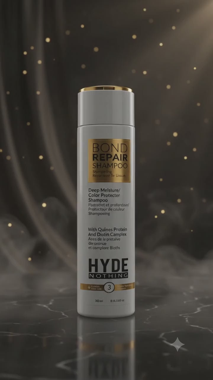 Deep Moisture Shampoo 300ml with Color Protector Bond Repair Shampoo – Hydrolyzed Keratin, Vitamin B3, Biotin Complex