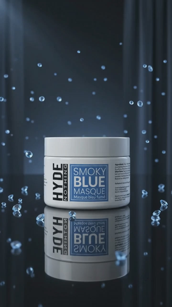 Smoky Blue Hair Masque 200g: Say Goodbye to Brassy Tones – Neutralize Yellowing and Restore Vibrant Blonde Hair