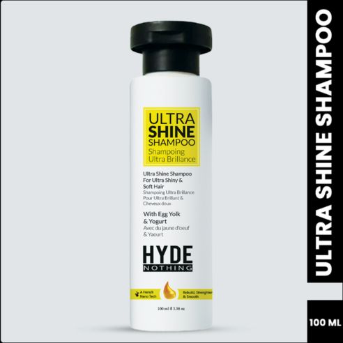 Ultra Shine Shampoo 100ml with Egg Yolk & Yogurt | French Nano Tech Formula for Smooth & Strong Hair